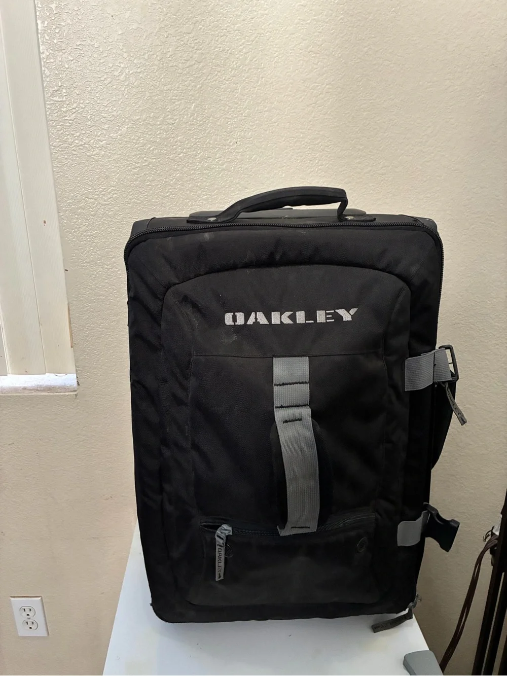 Oakley Black and Gray Carry-On Travel Backpack